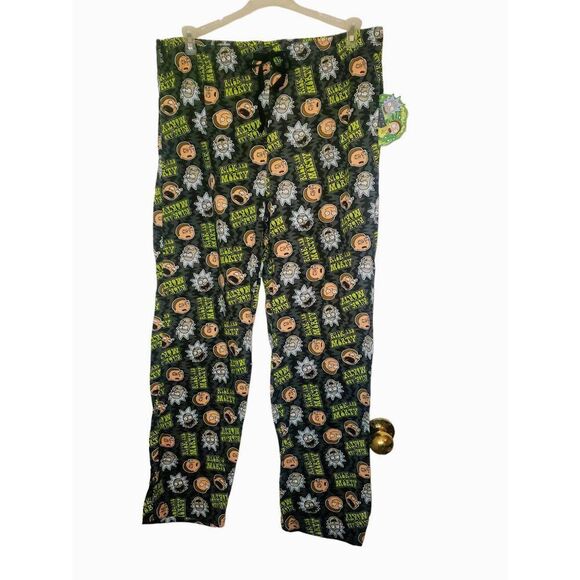Rick and Morty Sleep Pants Size L - Picture 1 of 6